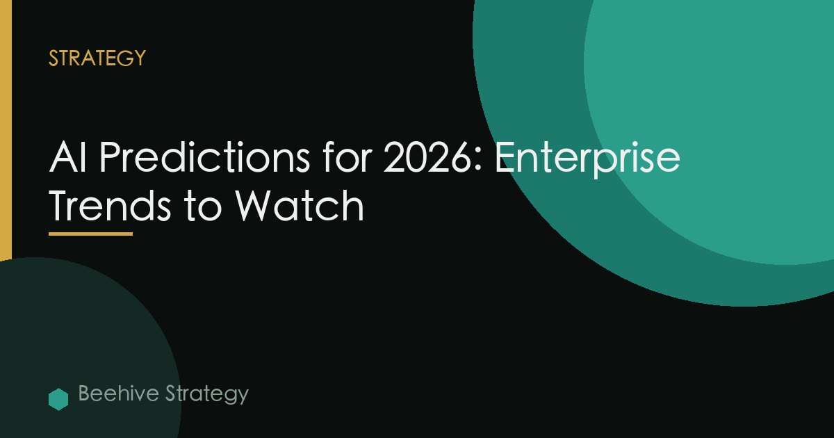 AI Predictions for 2026: Enterprise Trends to Watch
