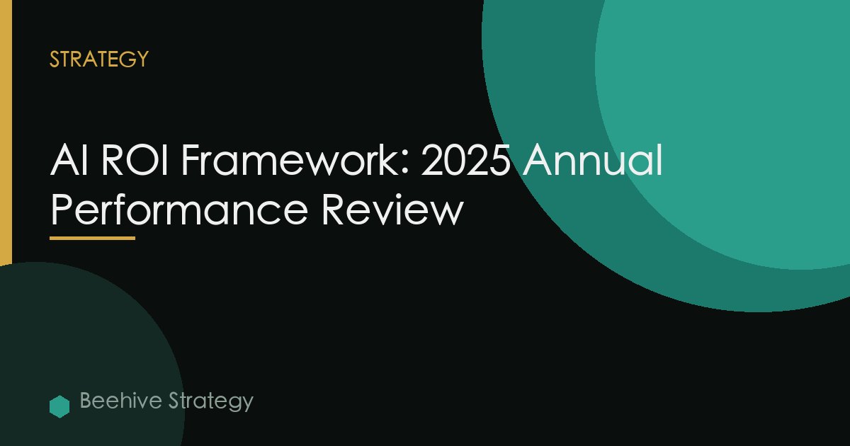 AI ROI Framework: 2025 Annual Performance Review