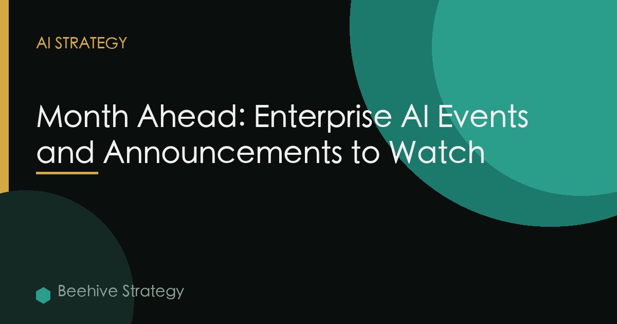 Month Ahead Enterprise Ai Events February 2026