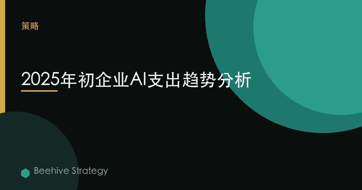 2025年初企业AI支出趋势分析 | Beehive